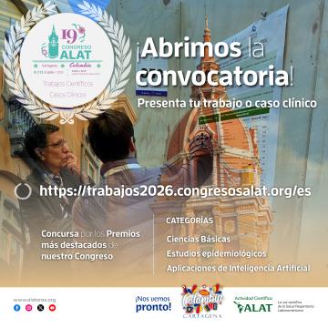¡Abrimos la convocatoria! Estamos recibiendo Trabajos científicos y casos clínicos