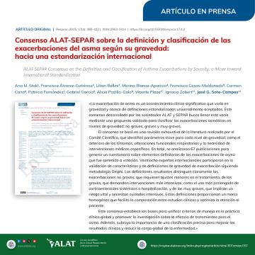 Consenso ALAT-SEPAR sobre la definición y clasificación de las exacerbaciones del asma según su gravedad: hacia una estandarización internacional