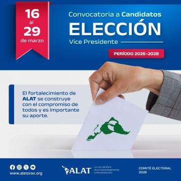 Elecciones ALAT 2026 VICE PRESIDENTE | Período 2026 a 2028