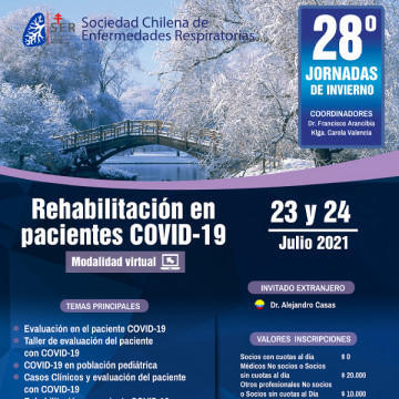 28º Jornadas de Invierno 2021: Rehabilitación en pacientes COVID-19