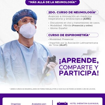 2º Curso de Neumología AIRE 2023 "Más allá de la neumología"