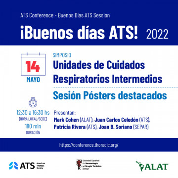 ¡Buenos Días, ATS! Sesión en español en San Francisco, organizada por ALAT y SEPAR