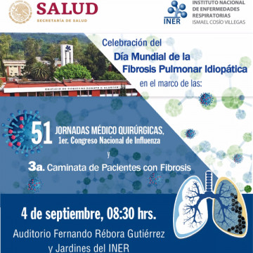 Celebración del Día Mundial de la Fibrosis Pulmonar Idiopática en México