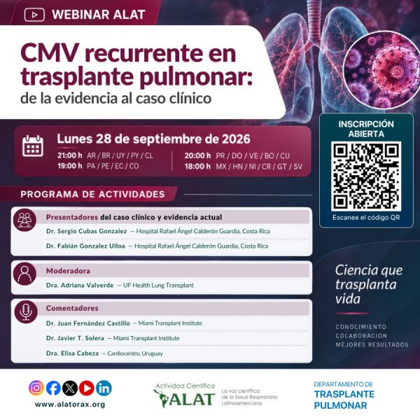 CMV recurrente en trasplante pulmonar: de la evidencia al caso clínico