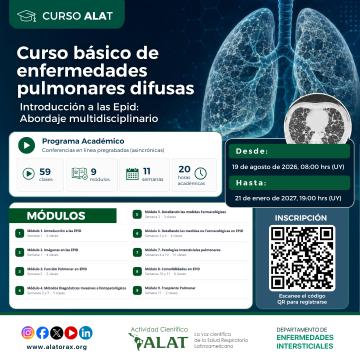 Curso básico de enfermedades pulmonares difusas