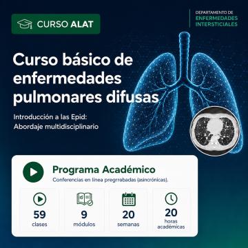 Curso básico de enfermedades pulmonares difusas