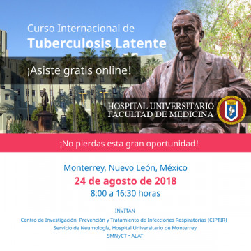 Curso Internacional de Tuberculosis Latente, agosto de 2018