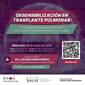 Desensibilización en trasplante pulmonar: de la evidencia actual a un enfoque individualizado basado en riesgo inmunológico