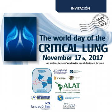 Día Mundial del Pulmón Crítico: 17 de noviembre 2017