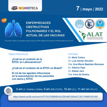 Enfermedades obstructivas pulmonares y el rol actual de las vacunas