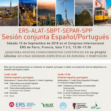 ERS-ALAT-SBPT-SEPAR-SPP Sesión conjunta Español/Portugués