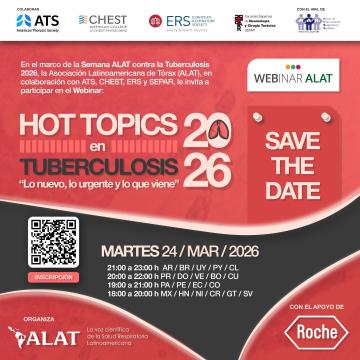 Hot Topics en Tuberculosis 2026 - "Lo nuevo, lo urgente y lo que viene"