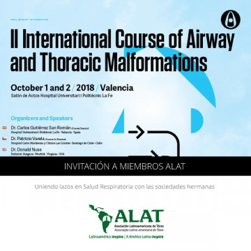 II International Course of Airway and Thoracic Malformations