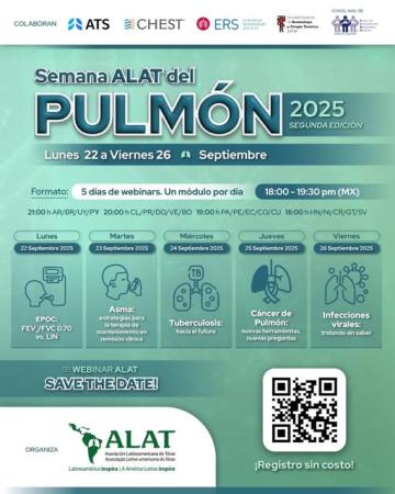 Semana ALAT del Pulmón | 2025 | Desafiando los hechos