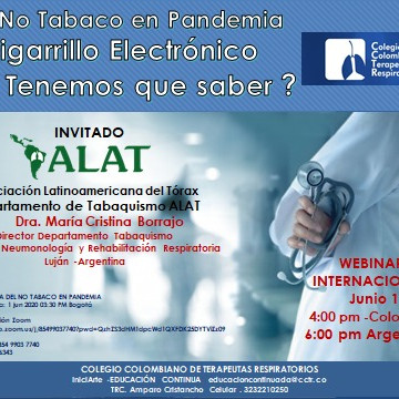 Webinar: Cigarrillo electrónico ¿qué debemos saber?