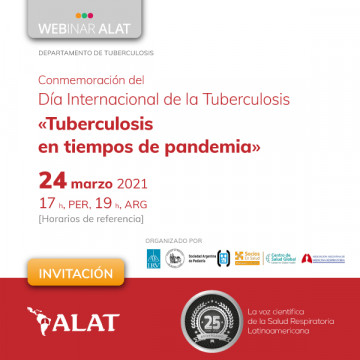 Webinar «Conmemoración del Día Internacional de la Tuberculosis», 24 de marzo 2021